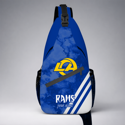 [SPECIAL OFFER] NEW CUSTOMIZED NFL22 LAR LOS ANGELES RAMS SLING BAG