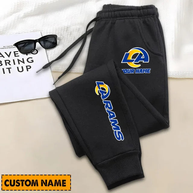SPECIAL EDITION - NEW CUSTOMIZED NFL22 LAR LOS ANGELES RAMS SWEATPANTS