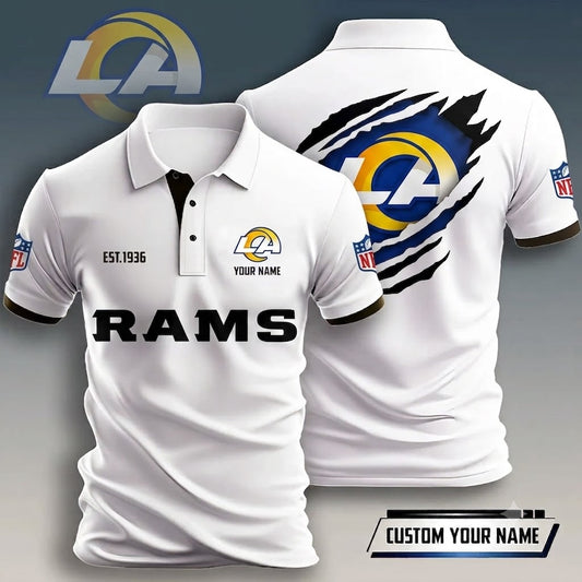 SPECIAL EDITION - NEW CUSTOMIZED NFL22 LAR LOS ANGELES RAMS T-SHIRT, POLO SHIRT, ZIP POLO SHIRT, HOODIE, ZIP HOODIE & SWEATSHIRT