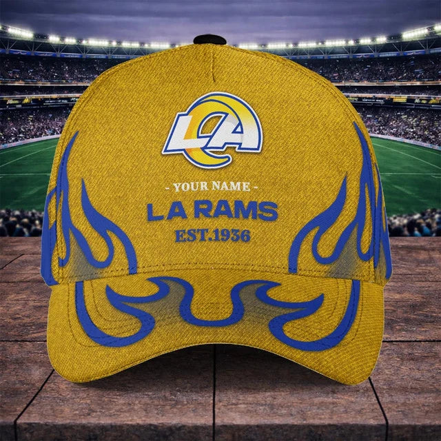 EXCLUSIVE EDITION - NEW CUSTOMIZED NFL22 LAR LOS ANGELES RAMS CLASSIC CAP