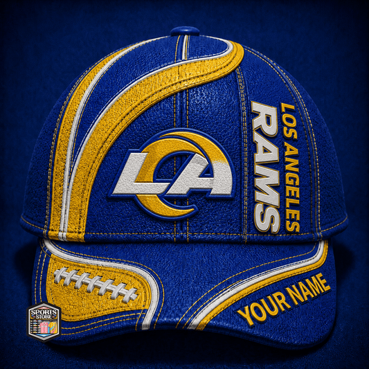 ELITE EDITION - NEW CUSTOMIZED NFL22 LAR LOS ANGELES RAMS CLASSIC CAP