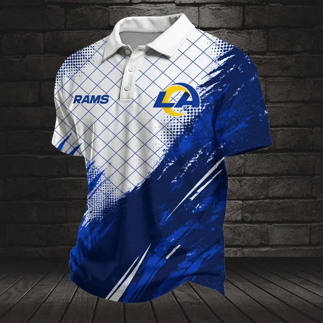 EXCLUSIVE EDITION - NEW CUSTOMIZED NFL22 LAR LOS ANGELES RAMS POLO SHIRT, ZIP POLO SHIRT, T-SHIRT, HOODIE, ZIP HOODIE & SWEATSHIRT
