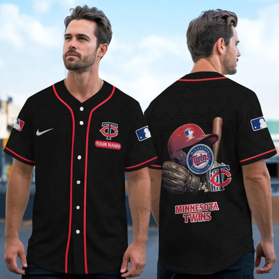 LIMITED EDITION - NEW CUSTOMIZED MLB22 MTS MINNESOTA TWINS BASEBALL JERSEY