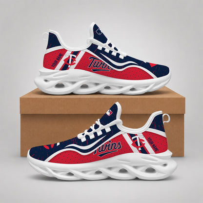 ELITE EDITION - NEW CUSTOMIZED MLB22 MTS MINNESOTA TWINS MAX SOUL SHOES
