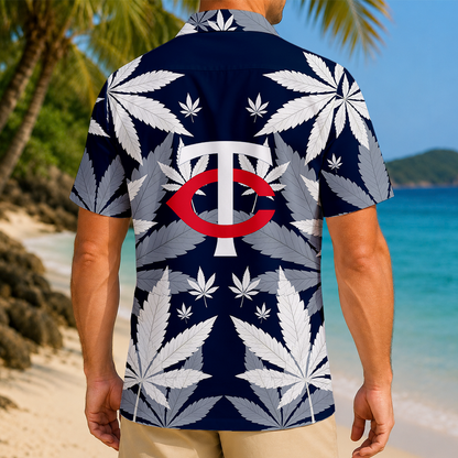 LIMITED EDITION - NEW CUSTOMIZED MLB22 MTS MINNESOTA TWINS UNISEX HAWAIIAN SHIRT