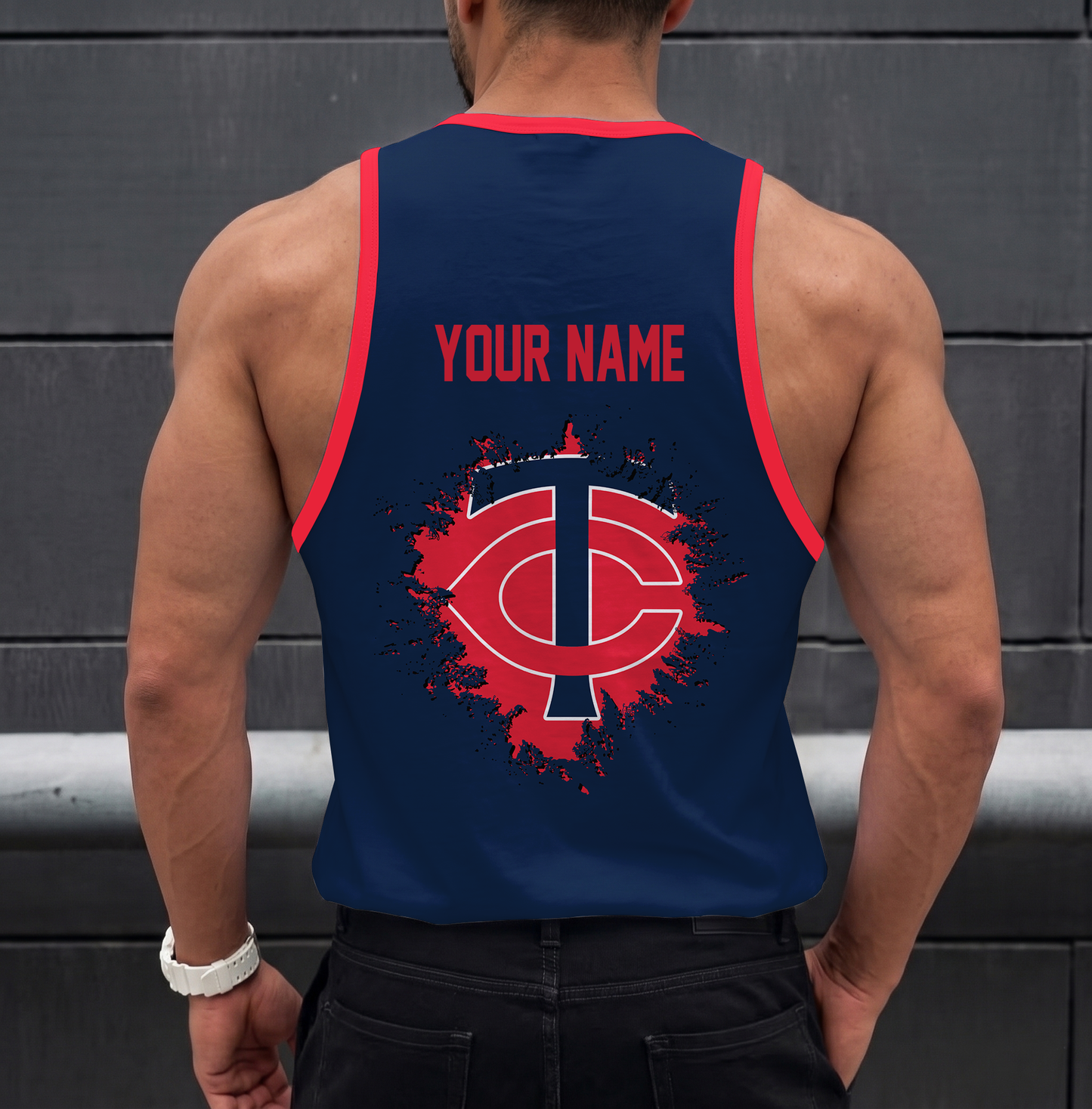 VIRAL EDITION - NEW CUSTOMIZED MLB22 MINNESOTA TWINS UNISEX TANK TOP