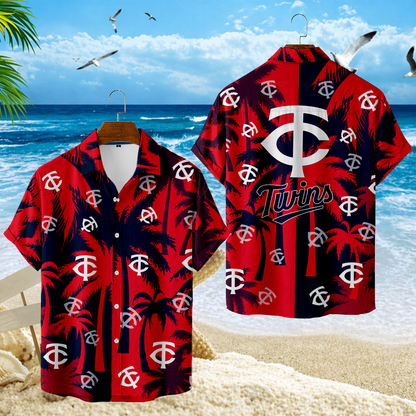 LIMITED EDITION - NEW CUSTOMIZED MLB22 MTS MINNESOTA TWINS UNISEX HAWAIIAN SHIRT