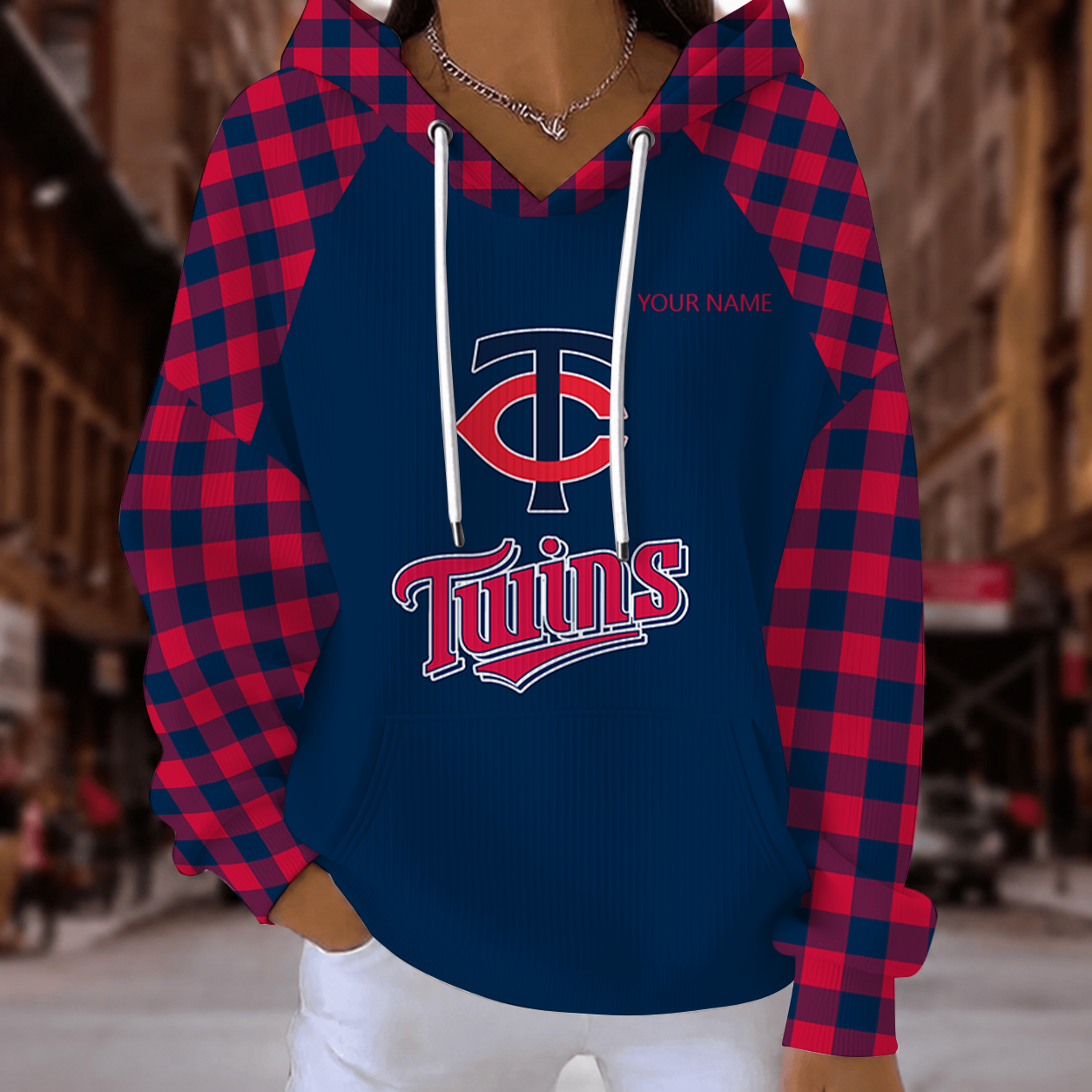 [FLASH SALE] NEW CUSTOMIZED MLB22 MTS MINNESOTA TWINS RIBBED HOODIE & SWEATSHIRT
