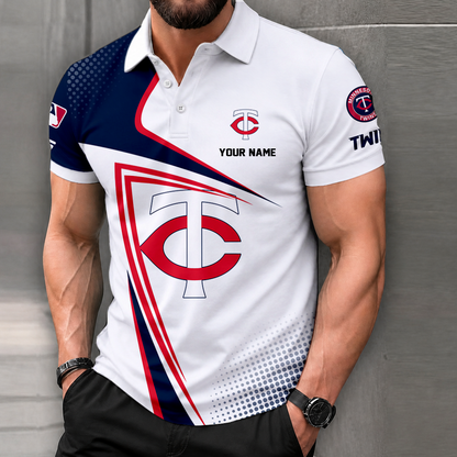 LIMITED EDITION - NEW CUSTOMIZED MLB22 MTS MINNESOTA TWINS POLO SHIRT, ZIP POLO SHIRT & T-SHIRTS