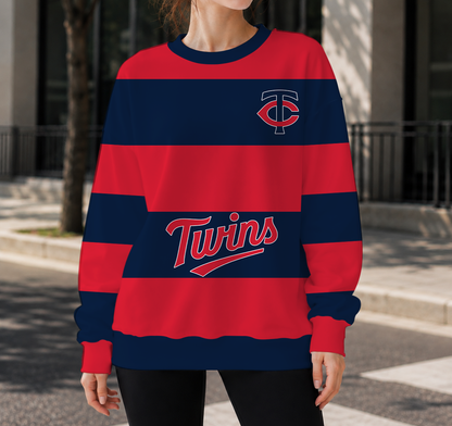 LIMITED EDITION - NEW CUSTOMIZED MLB22 MTS MINNESOTA TWINS UNISEX SWEATSHIRT