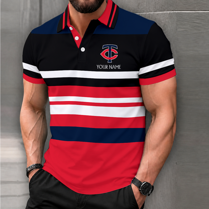 LIMITED EDITION - NEW CUSTOMIZED MLB22 MTS MINNESOTA TWINS POLO SHIRT, ZIP POLO SHIRT & T-SHIRTS