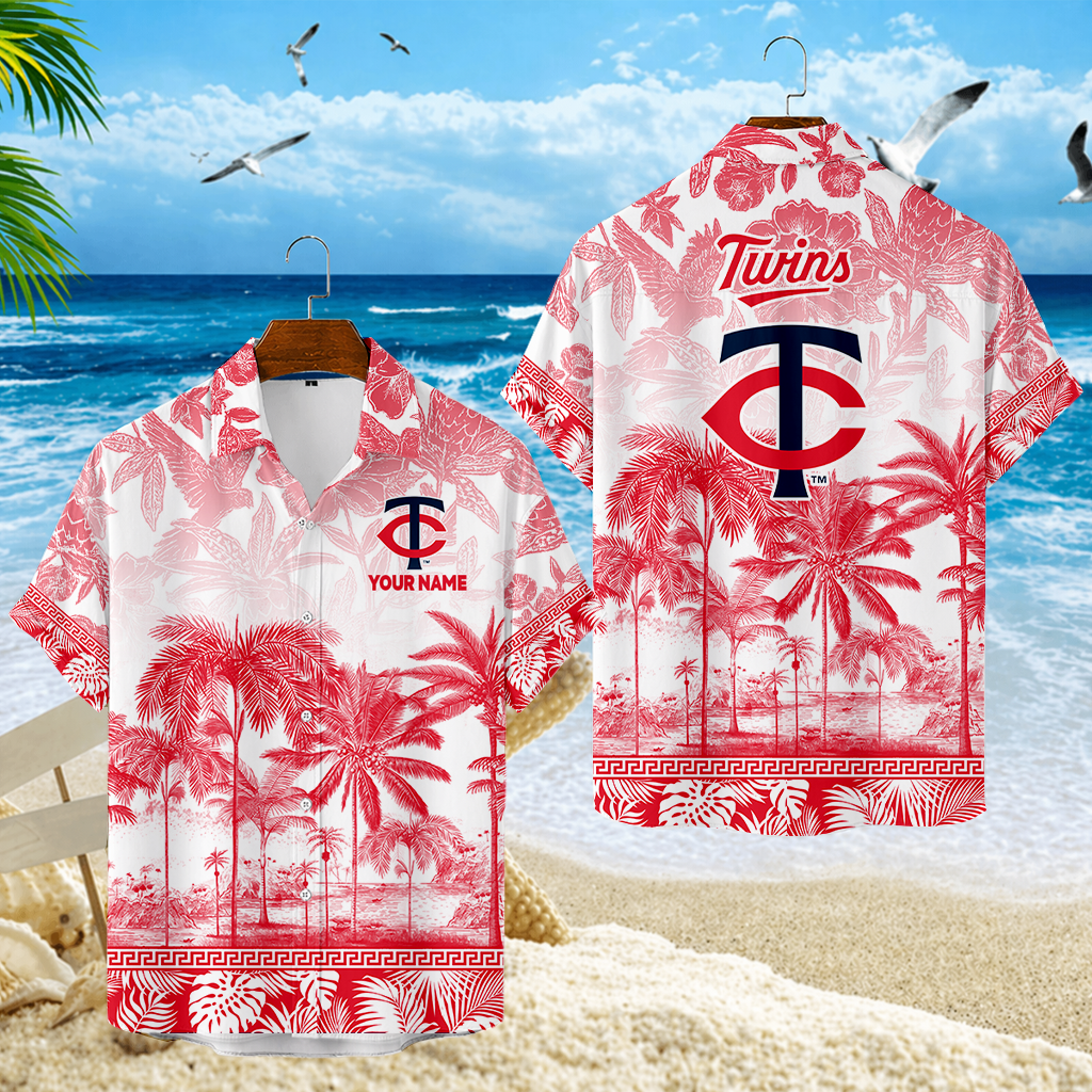 LIMITED EDITION - NEW CUSTOMIZED MLB22 MTS MINNESOTA TWINS UNISEX HAWAIIAN SHIRT
