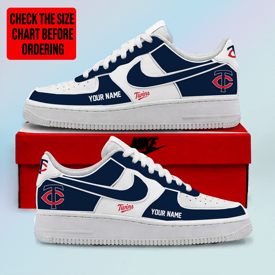 LIMITED EDITION - NEW CUSTOMIZED MLB22 MTS MINNESOTA TWINS AF1 SHOES
