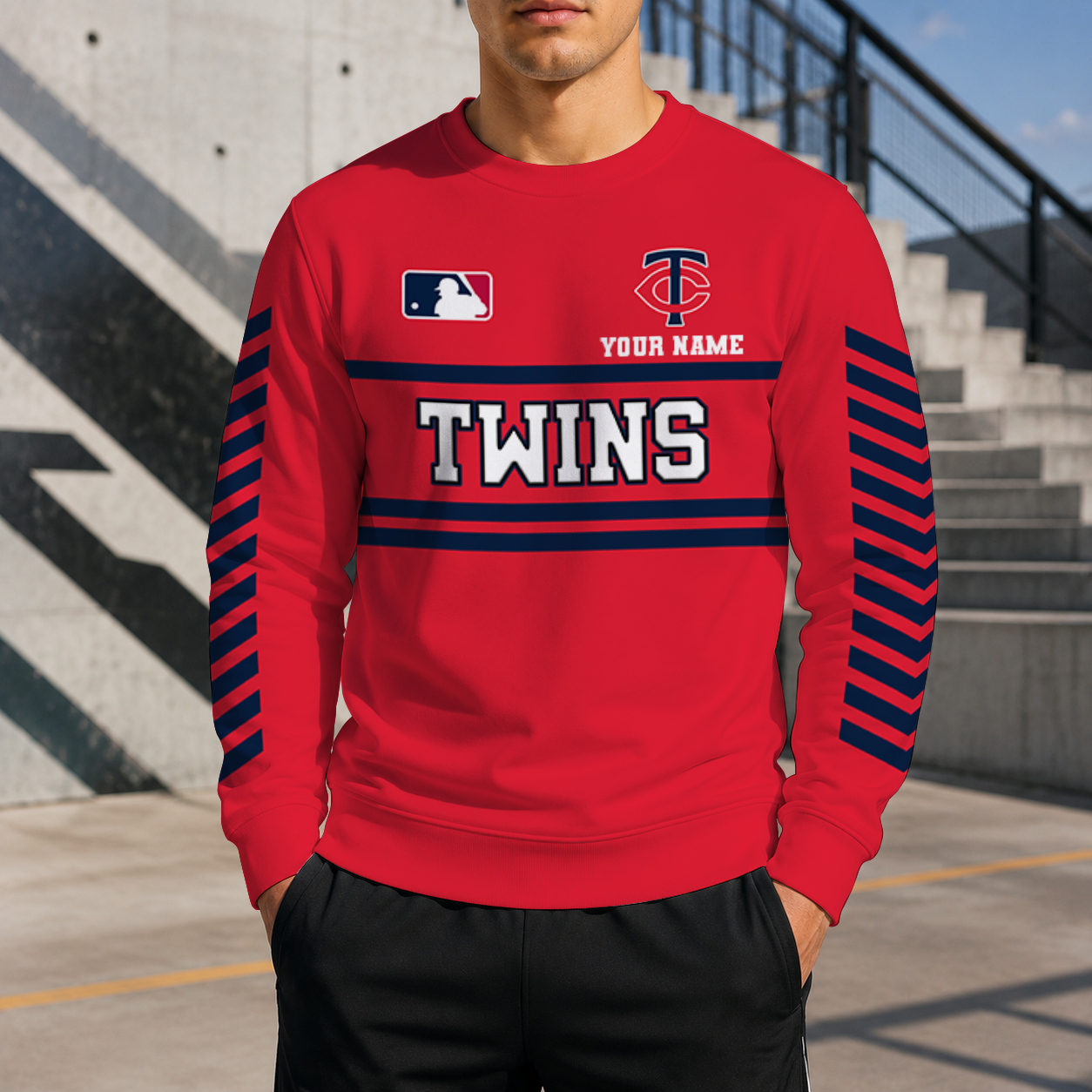 VIRAL EDITION - NEW CUSTOMIZED MLB22 MTS MINNESOTA TWINS UNISEX SWEATSHIRT