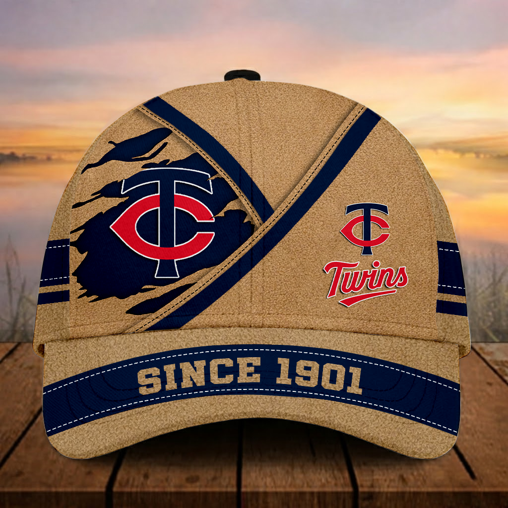LIMITED EDITION - NEW CUSTOMIZED MLB22 MTS MINNESOTA TWINS CLASSIC CAP