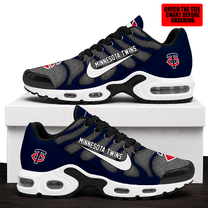 [FLASH SALE] NEW CUSTOMIZED MLB22 MTS MINNESOTA TWINS AIR MAX PLUS SNEAKERS