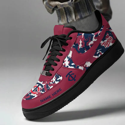 [FLASH SALE] NEW CUSTOMIZED MLB22 MTS MINNESOTA TWINS AF1 SHOES
