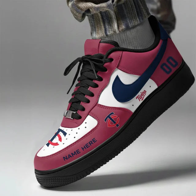 [FLASH SALE] NEW CUSTOMIZED MLB22 MTS MINNESOTA TWINS AF1 SHOES