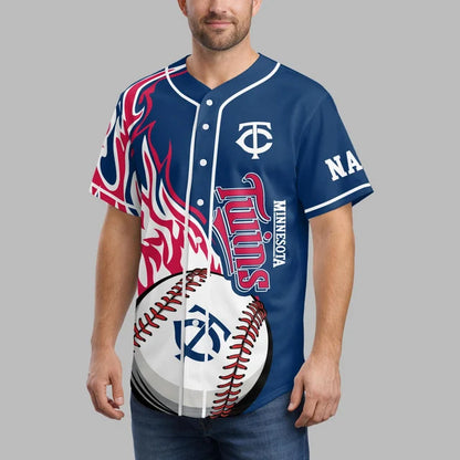 [FLASH SALE] NEW CUSTOMIZED MLB22 MTS MINNESOTA TWINS BASEBALL JERSEY
