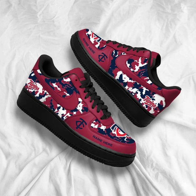 [FLASH SALE] NEW CUSTOMIZED MLB22 MTS MINNESOTA TWINS AF1 SHOES