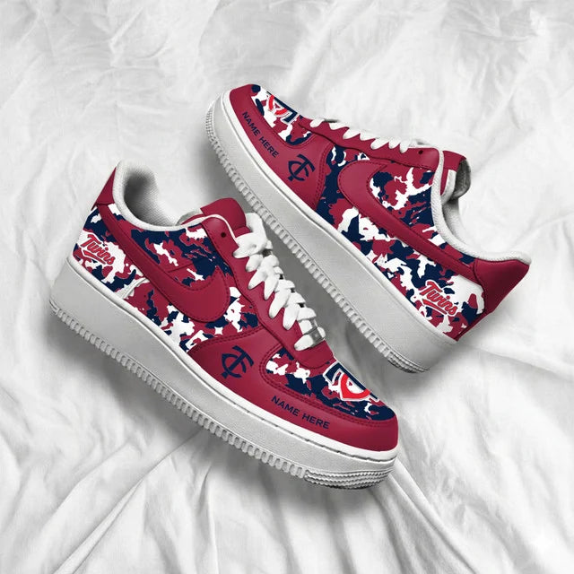[FLASH SALE] NEW CUSTOMIZED MLB22 MTS MINNESOTA TWINS AF1 SHOES