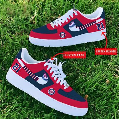 [FLASH SALE] NEW CUSTOMIZED MLB22 MTS MINNESOTA TWINS AF1 SHOES