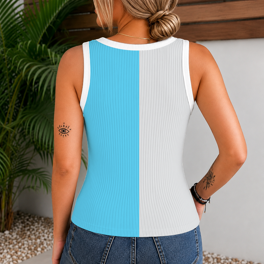 [FAN EXCLUSIVE] NEW CUSTOMIZED MLS22 MUF MINNESOTA UNITED FC V-NECK TANK TOP