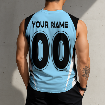 LIMITED EDITION - NEW CUSTOMIZED MLS22 MUF MNST UNITED TANK TOP & GYM SHIRT
