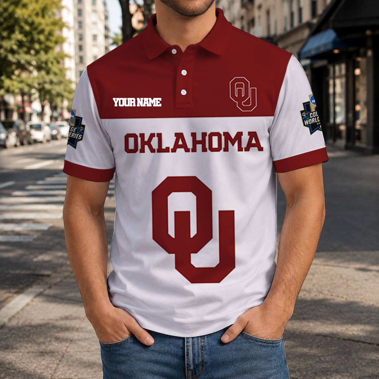 LIMITED EDITION - NEW CUSTOMIZED NCAA CWS22 OUS OKLAHOMA SOONERS T-SHIRT, POLO SHIRT, ZIP POLO SHIRT, SWEATSHIRT, HOODIE & ZIP HOODIE