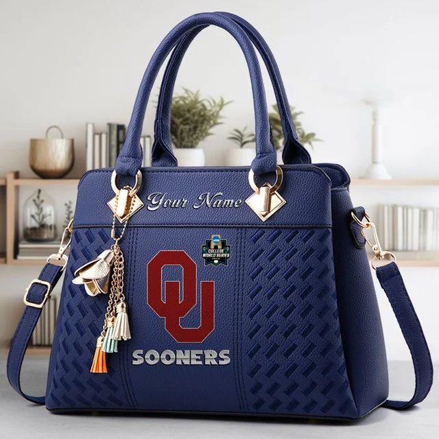 LIMITED EDITION - NEW CUSTOMIZED NCAA CWS24 UCB UCLA BRUINS ZIP HANDBAG MULTICOLOR