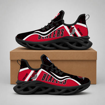 LIMITED EDITION - NEW CUSTOMIZED NBA22 PTB PORTLAND TRAIL BLAZERS MAX SOUL SHOES