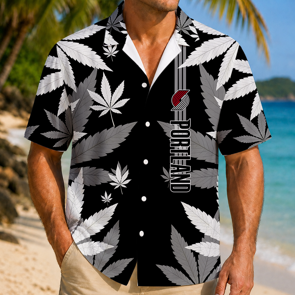 VIRAL EDITION - NEW CUSTOMIZED NBA22 PTB PORTLAND TRAIL BLAZERS UNISEX HAWAIIAN SHIRT