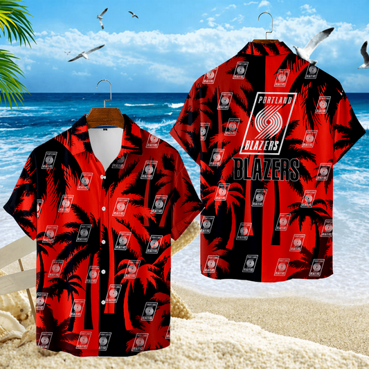 LIMITED EDITION - NEW CUSTOMIZED NBA22 PTB PORTLAND TRAIL BLAZERS UNISEX HAWAIIAN SHIRT