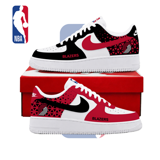 LIMITED EDITION - NEW CUSTOMIZED NBA22 PTB PORTLAND TRAIL BLAZERS AF1 SHOES