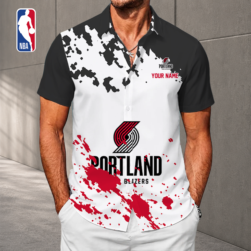 VIRAL EDITION - NEW CUSTOMIZED NBA22 PTB PORTLAND TRAIL BLAZERS UNISEX HAWAIIAN SHIRT