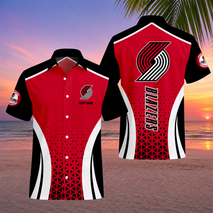 LIMITED EDITION - NEW CUSTOMIZED NBA22 PTB PORTLAND TRAIL BLAZERS UNISEX HAWAIIAN SHIRT