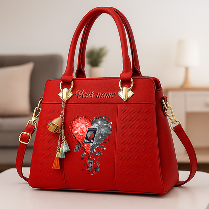 LIMITED EDITION - NEW CUSTOMIZED NBA22 PTB PORTLAND TRAIL BLAZERS ZIP HANDBAG MULTICOLOR