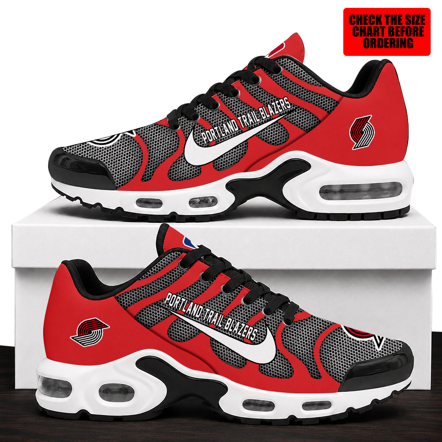 [HOT DEAL] NEW CUSTOMIZED NBA22 PTB PORTLAND TRAIL BLAZERS AIR MAX PLUS SNEAKERS