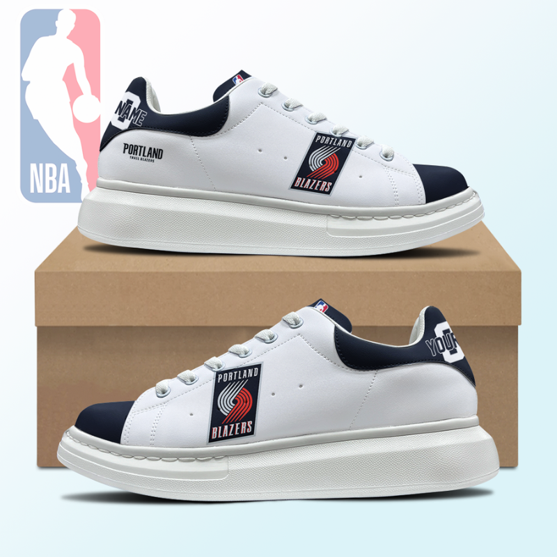 [HOT DEAL] NEW CUSTOMIZED NBA22 PTB PORTLAND TRAIL BLAZERS MCQUEEN SHOES