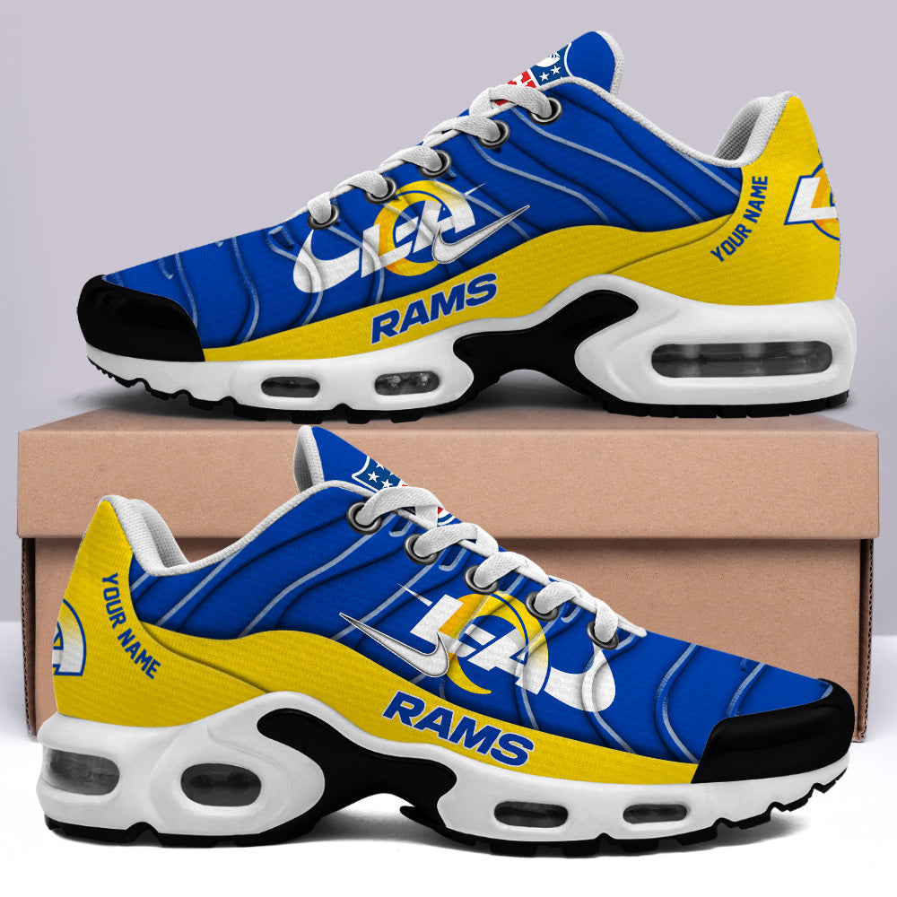 [SPECIAL OFFER] NEW CUSTOMIZED NFL22 LAR LOS ANGELES RAMS AIR MAX PLUS SNEAKERS