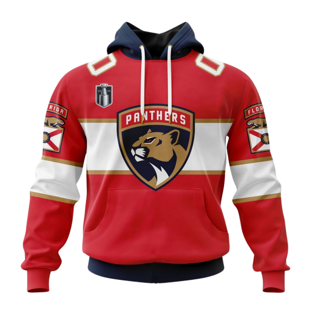 LIMITED EDITION - NEW CUSTOMIZED NHL01 FPT FLORIDA PANTHERS COMBO HOODIE & LONGPANTS