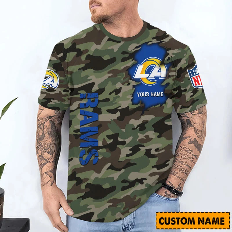 LIMITED EDITION - NEW CUSTOMIZED NFL22 LAR LOS ANGELES RAMS T-SHIRT, POLO SHIRT, ZIP POLO SHIRT, SWEATSHIRT, HOODIE & ZIP HOODIE