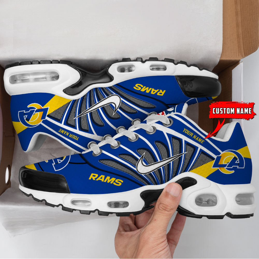 [SPECIAL OFFER] NEW CUSTOMIZED NFL22 LAR LOS ANGELES RAMS AIR MAX PLUS SNEAKERS