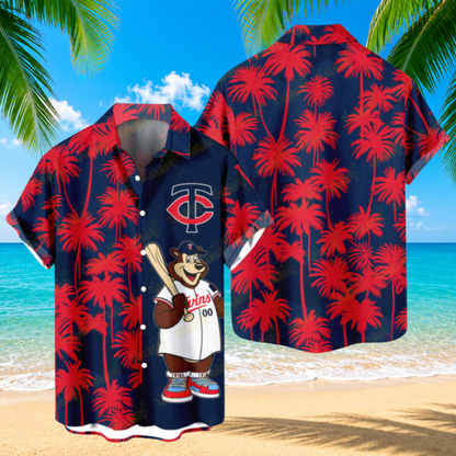 LIMITED EDITION - NEW CUSTOMIZED MLB22 MTS MINNESOTA TWINS UNISEX HAWAIIAN SHIRT