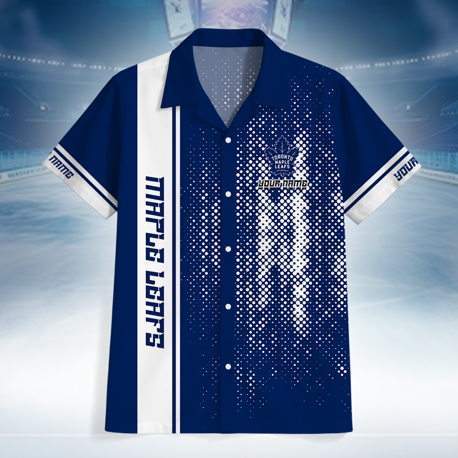 LIMITED EDITION - NEW CUSTOMIZED NHL23 TML TORONTO MAPLE LEAFS UNISEX HAWAIIAN SHIRT
