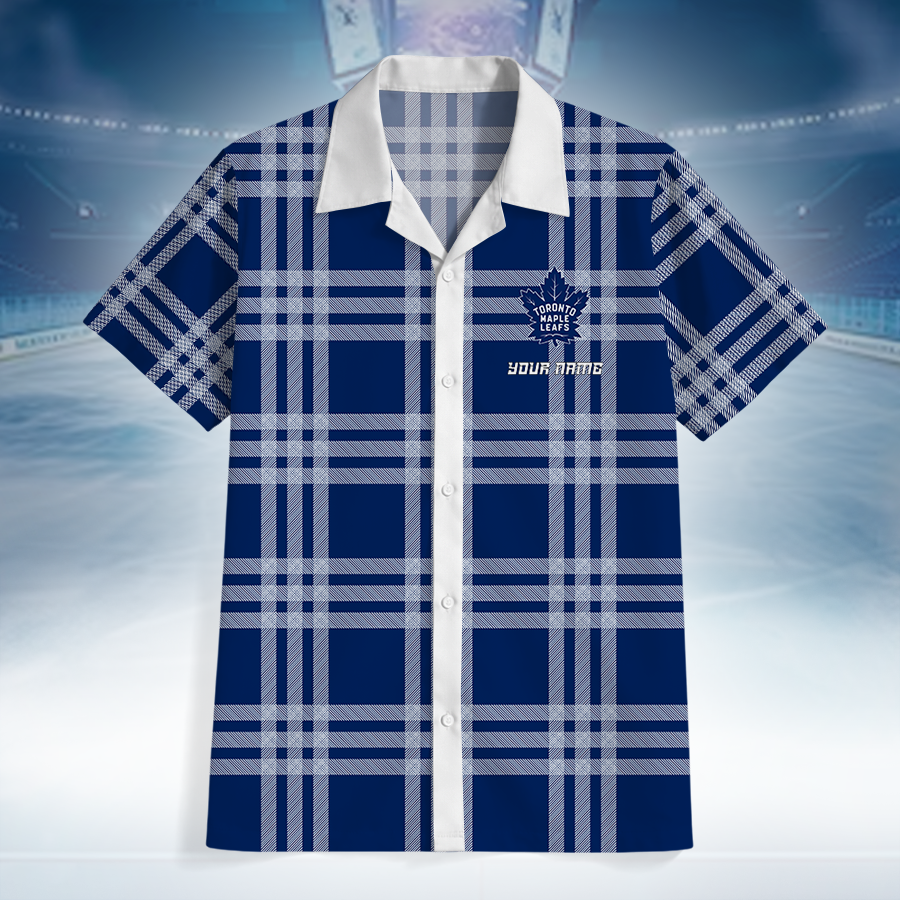 LIMITED EDITION - NEW CUSTOMIZED NHL23 TML TORONTO MAPLE LEAFS UNISEX HAWAIIAN SHIRT
