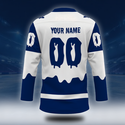 LIMITED EDITION - NEW CUSTOMIZED NHL23 TML TORONTO MAPLE LEAFS UNISEX HOCKEY JERSEY
