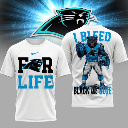 LIMITED EDITION - NEW CUSTOMIZED NFL23 CLP CR PANTHERS UNISEX T-SHIRT, POLO & HOODIE