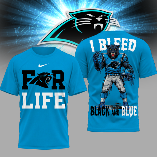 LIMITED EDITION - NEW CUSTOMIZED NFL23 CLP CR PANTHERS UNISEX T-SHIRT, POLO & HOODIE