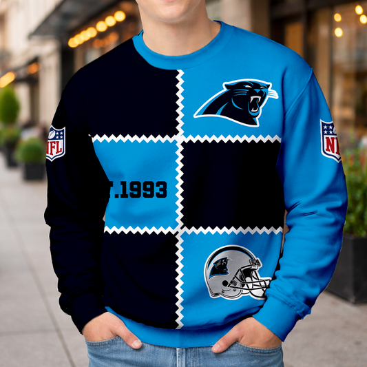 LIMITED EDITION - NEW CUSTOMIZED NFL23 CLP CAROLINA PANTHERS UNISEX T-SHIRT, POLO, HOODIE & JACKETS